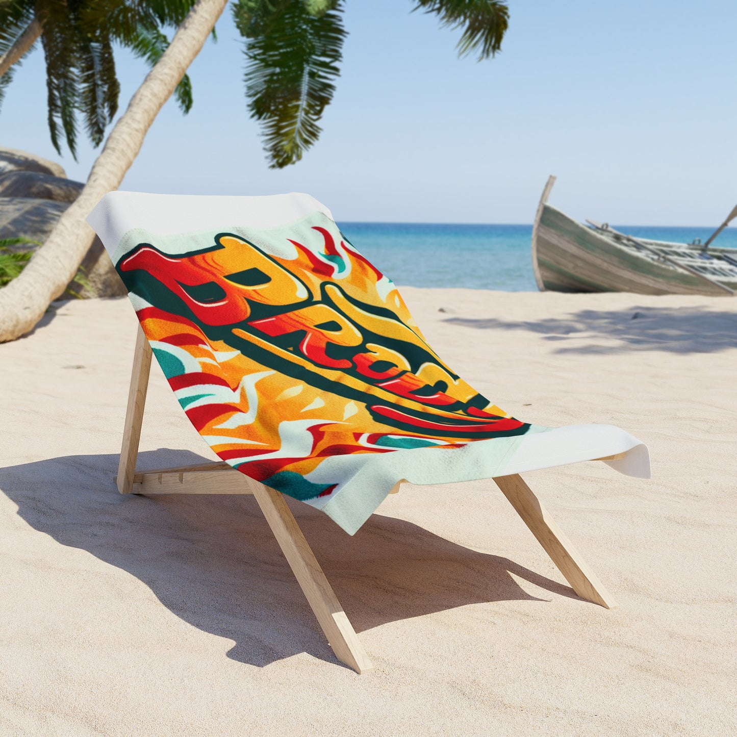 Personalized Beach Towel - Custom Name Towels for Summer, Gifts for Beach Lovers, Poolside Essentials, Relaxation, Vacation Must-Haves